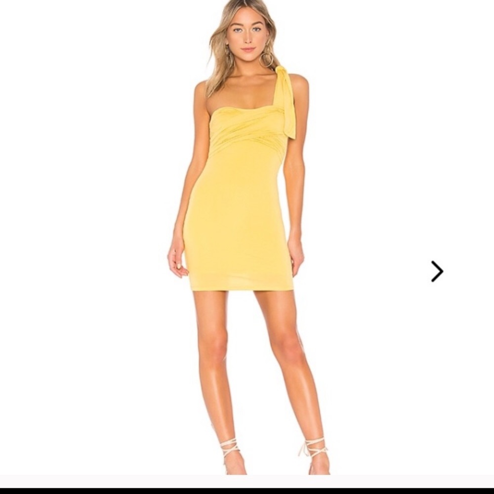 Yellow mini dress - REVOLVE
